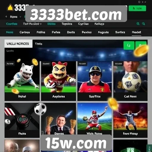 Opções de jogos disponíveis em 3333bet.com