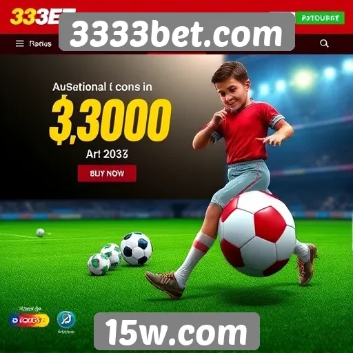 Promoções e bônus oferecidos no site 3333bet.com